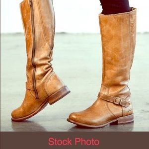 Bed Stu Glaye Tan Rustic Boots